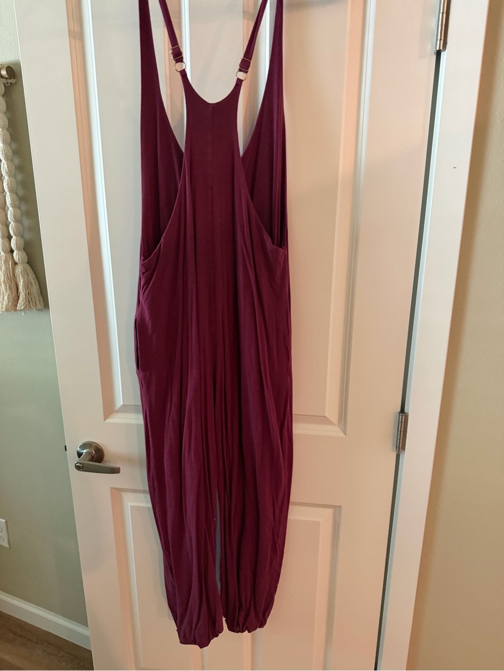 Skatie Sleeveless Burgundy Jumpsuit Romper